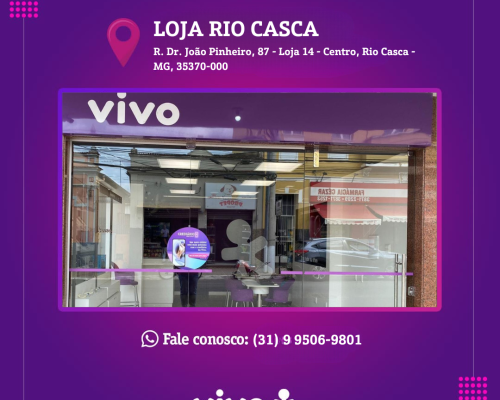 Loja Vivo Rio Casca - Centro