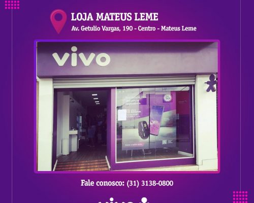 Loja Vivo Mateus Leme - Centro