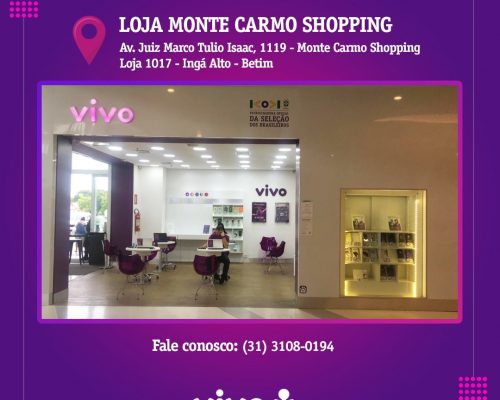 Loja Vivo Monte Carmo Shopping - Betim