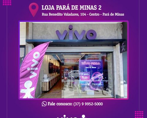 Loja Vivo Pará de Minas 2 - Centro