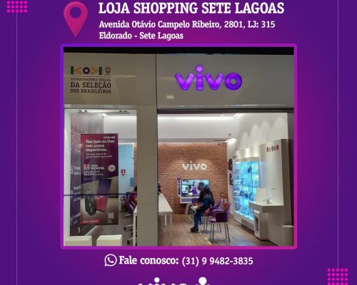 Loja Vivo Shopping Sete Lagoas